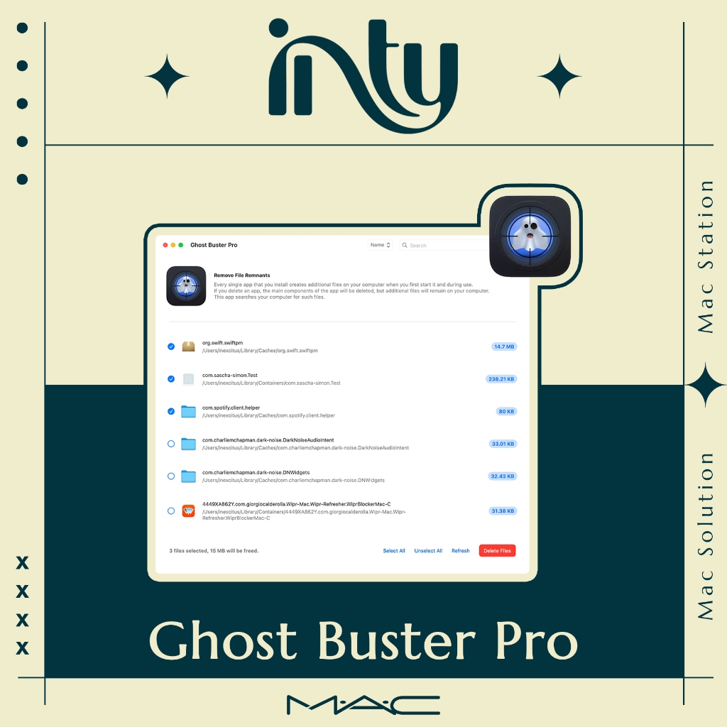 MAC - Ghost Buster Pro 4.1.0 | Activated Version