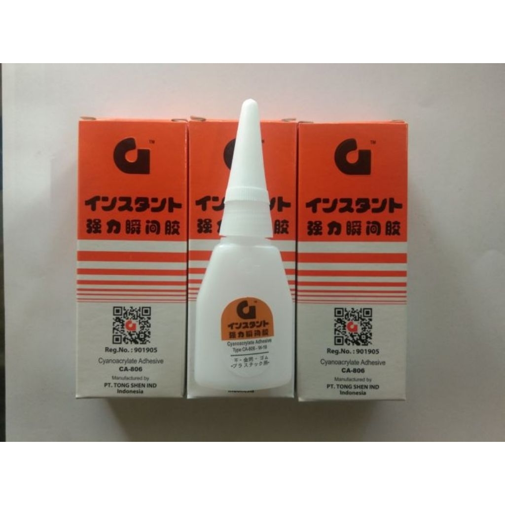 Lem G Asli Original Ori 100% Botol Gemuk Isi Banyak Super Kuat