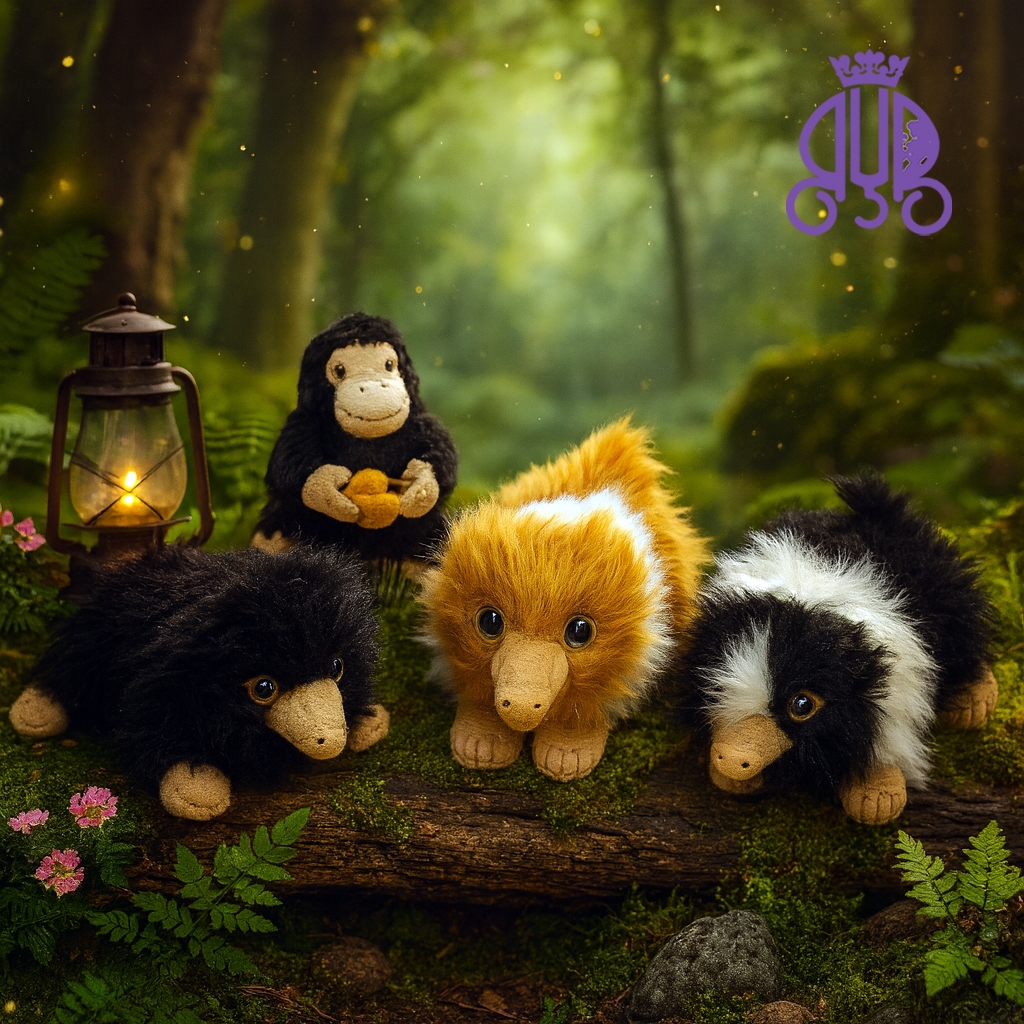 Ready Stock Keychain & Plush Niffler Fantastic Beasts Limited Edition
