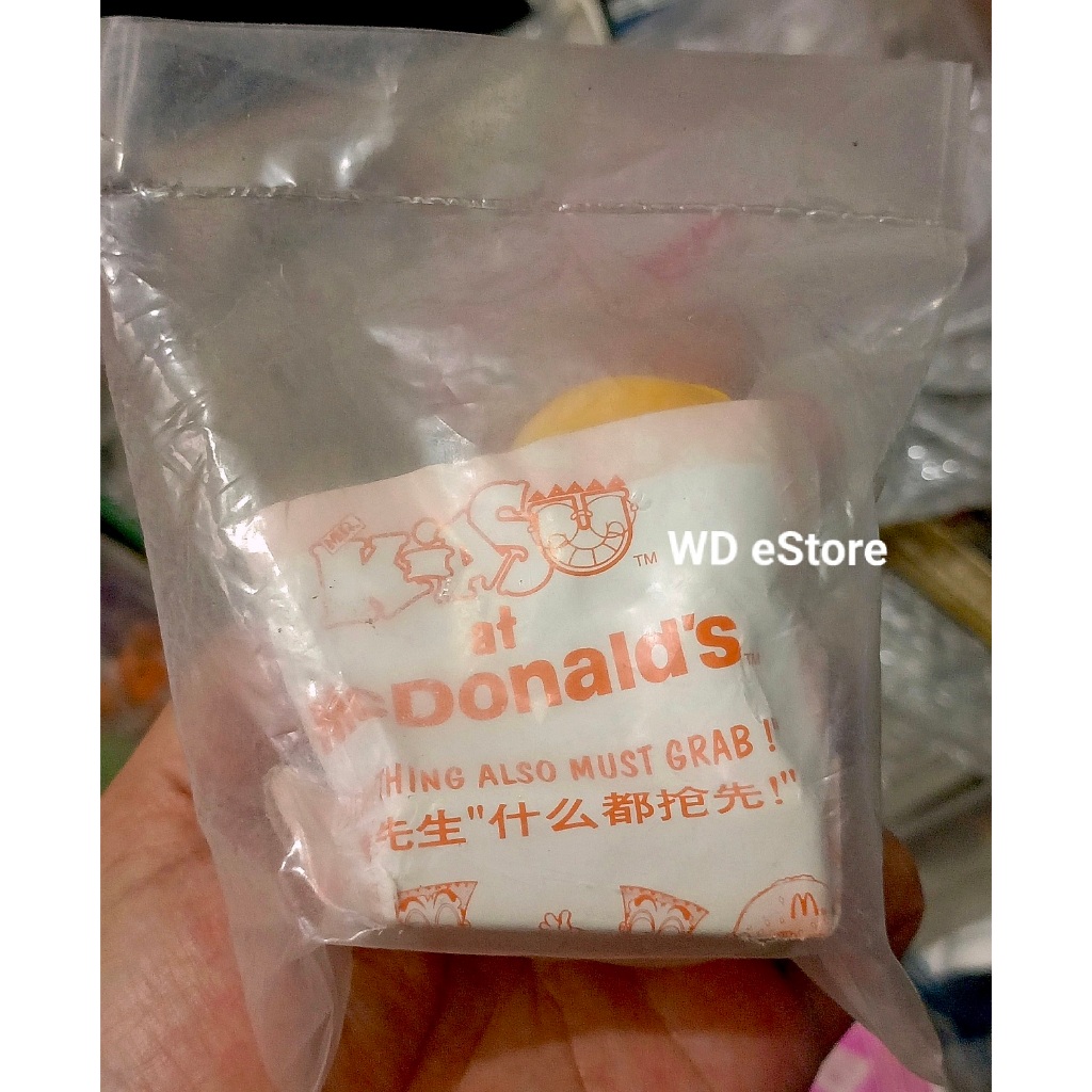 McDonald Happy Meal Toy Mr, Kiasu, Everything Also Must Grab