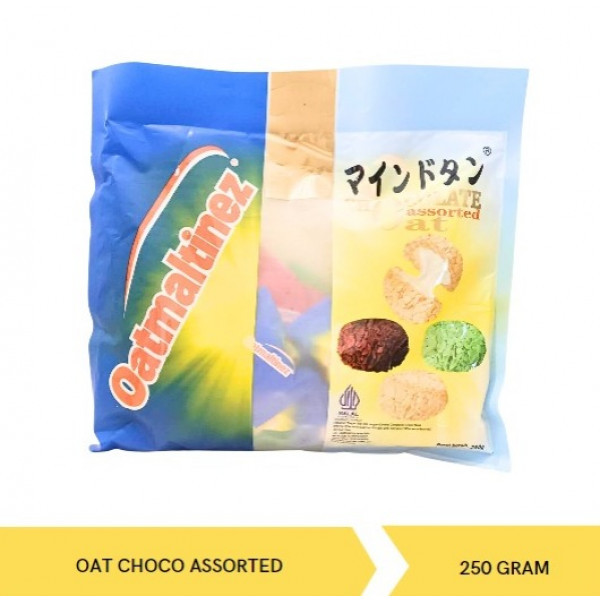 TYL OATMALTINEZ OAT CHOCO ASSORTED 250Gr