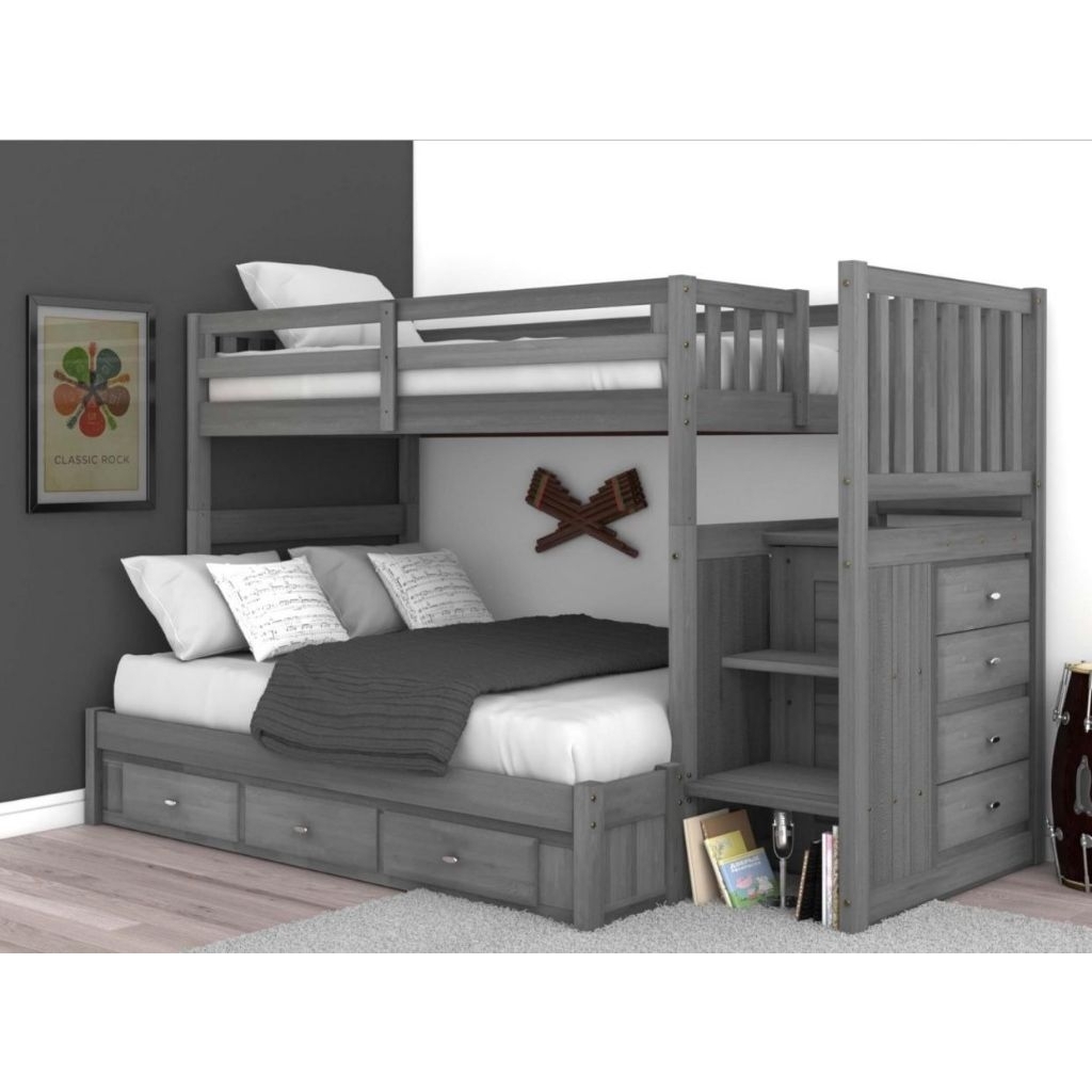 Tempat Tidur Susun Anak Dengan Lemari