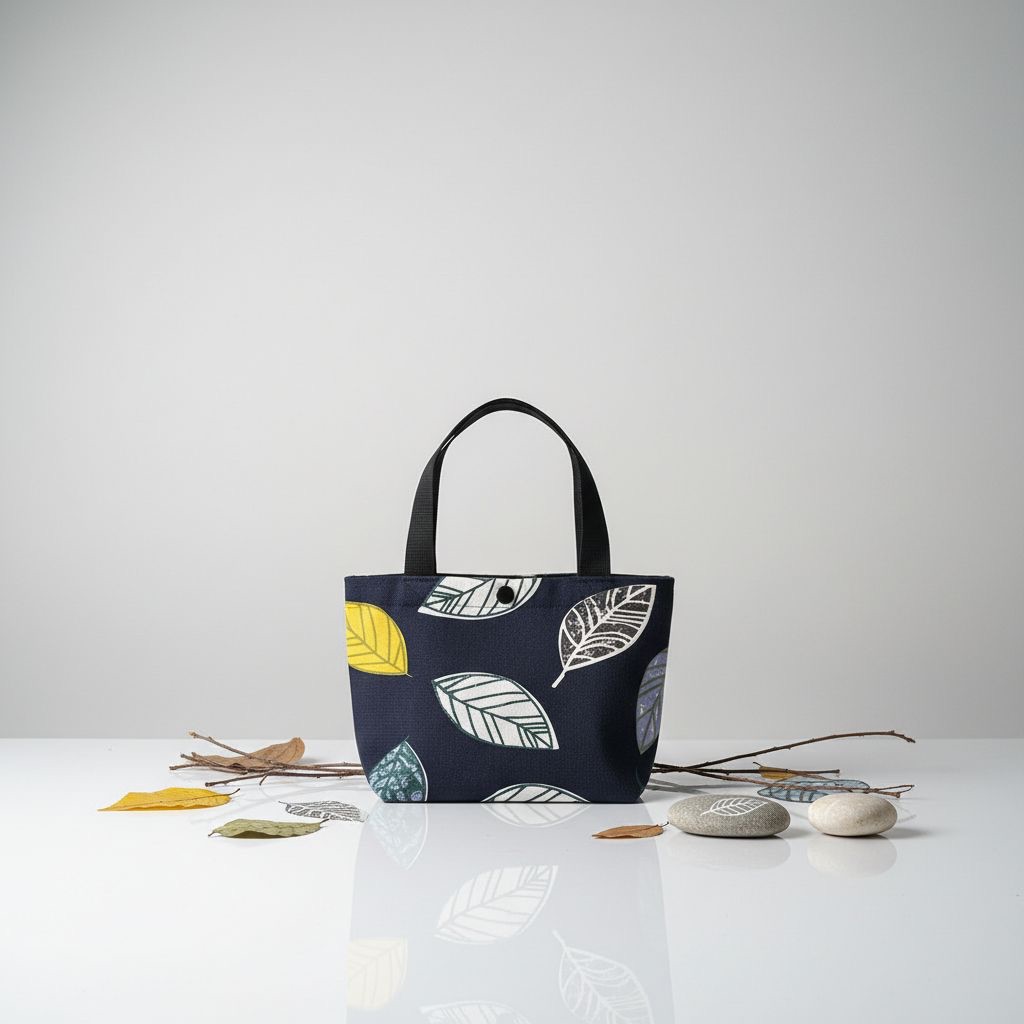 Tas Kanvas Mini Aesthetic Bahan PREMIUM Tebal Bahan Kanvas Motif | Tas Jinjing Totebag Mini