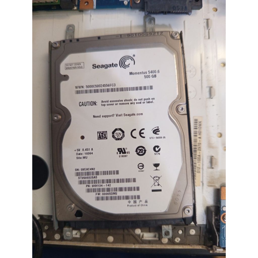 hdd laptop 500gb seagate