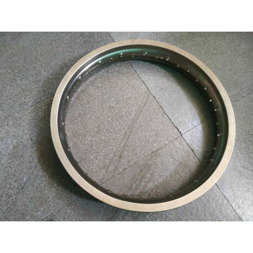 Velg TK Japan 2.15 ring 17 bonze coklat muda 2nd bekas mulus TAG TMT Takasago daytona Excel rim did 