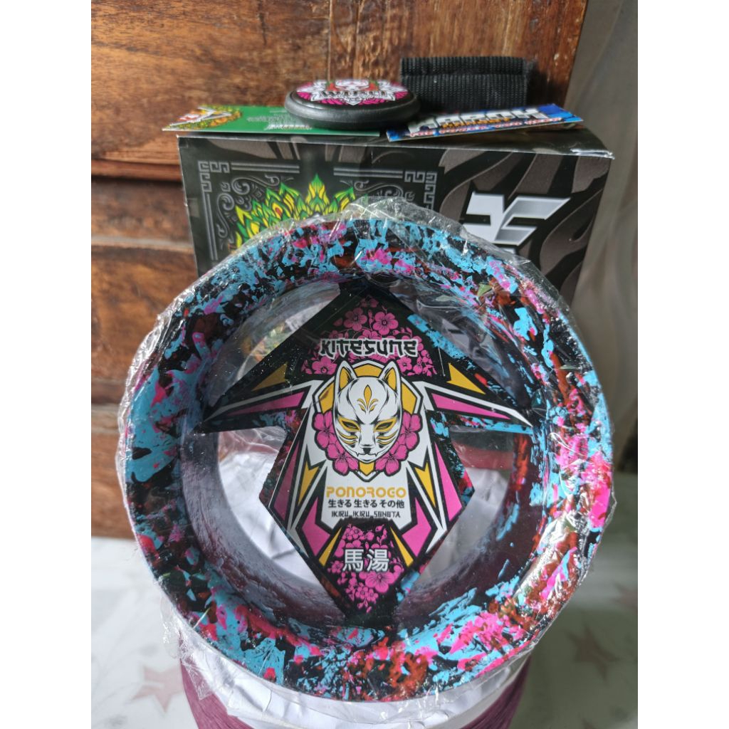 Bladu Penggulung Layangan Spesial Warok Kite Wibu Kitsune Super Tebal ukuran 4inch