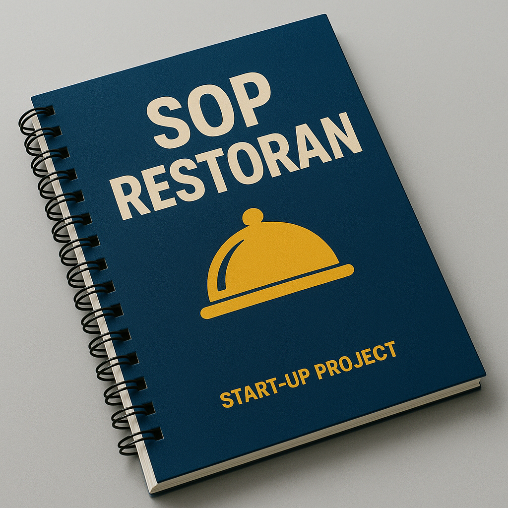 Paket SOP (Standar Operasional Prosedur) Bisnis & Usaha Restaurant / Rumah Makan / Resto