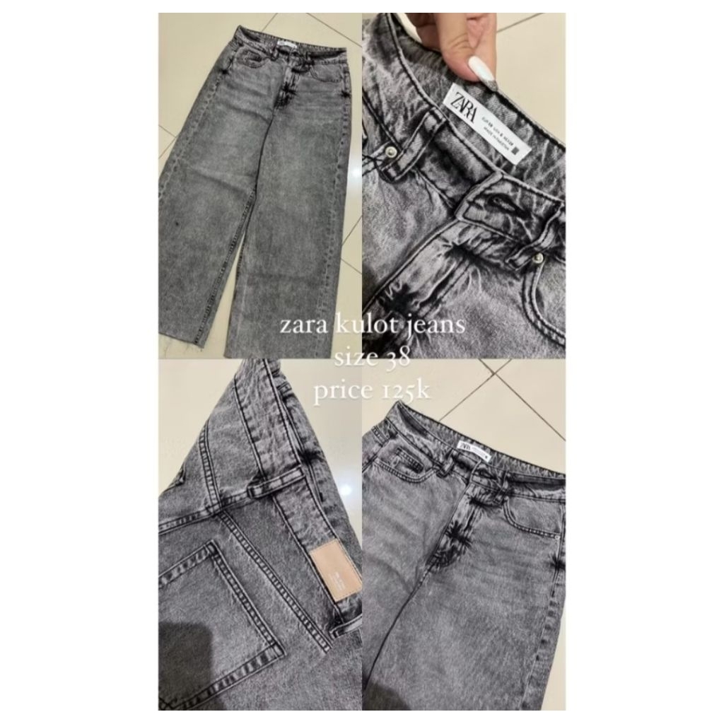 [Preloved] Zara Kulot Jeans