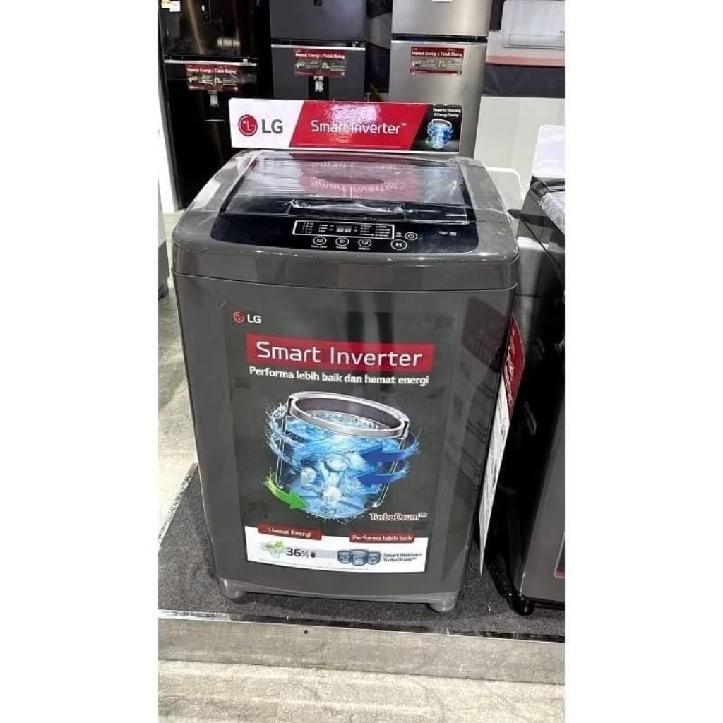 LG MESIN CUCI T2313 VSPM 13KG 1 TABUNG T2313VSPB