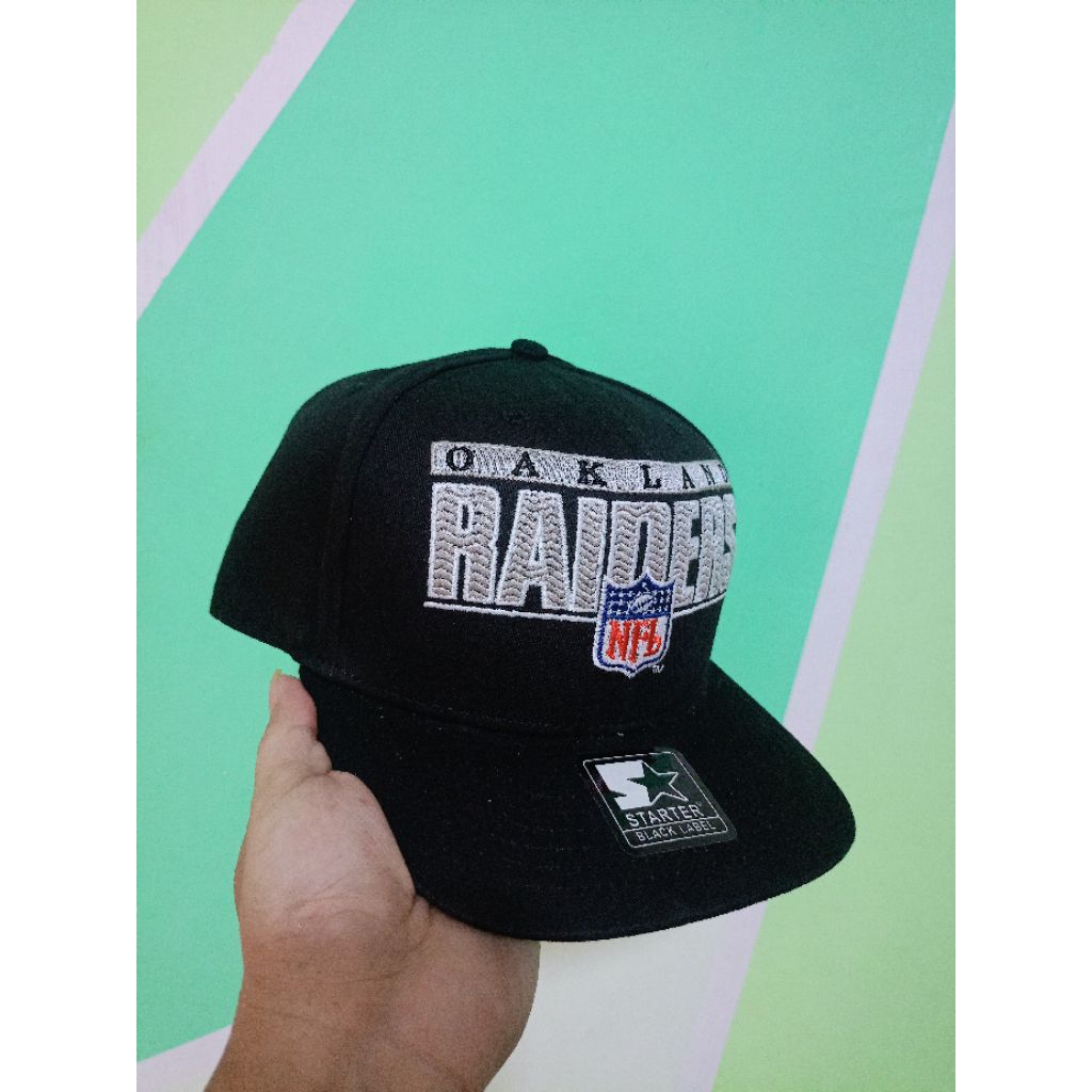 Topi Snapback Oakland Raiders