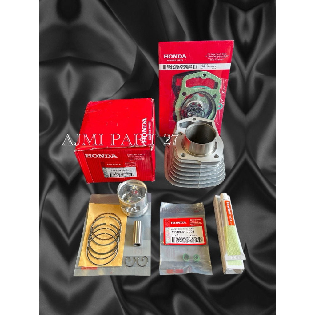 Blok Seher Komplit Topset lem Honda GL 100/GL 125/CB 100/CB 125 ORI