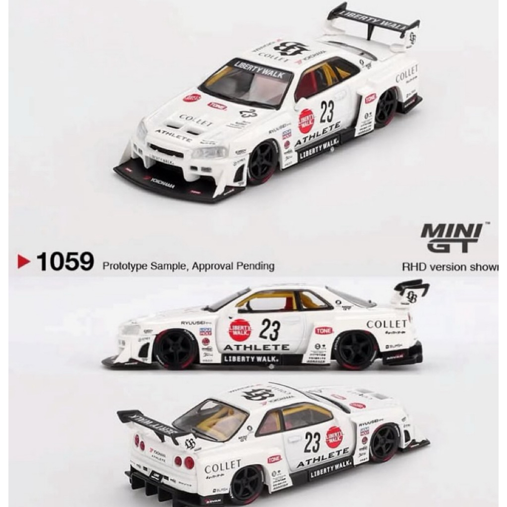 Nissan LB-ER34 Super Silhouette ATHLETE/COLLET