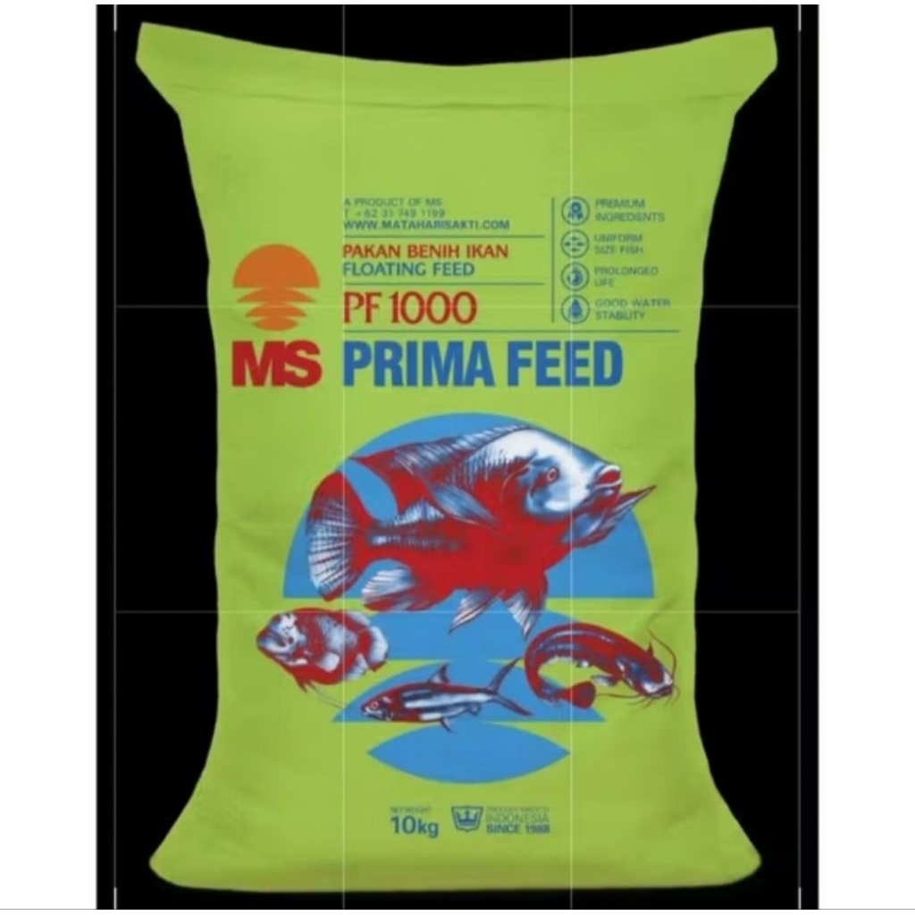 PF1000 2kg Pakan Benih Ikan