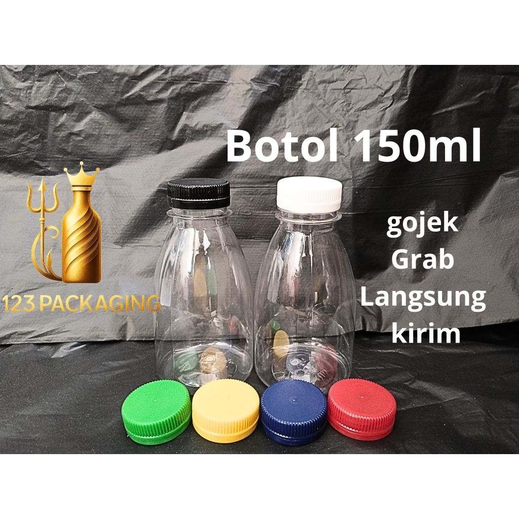 Botol 150ml, lucu, Botol unik, Termurah, Gojek Grab