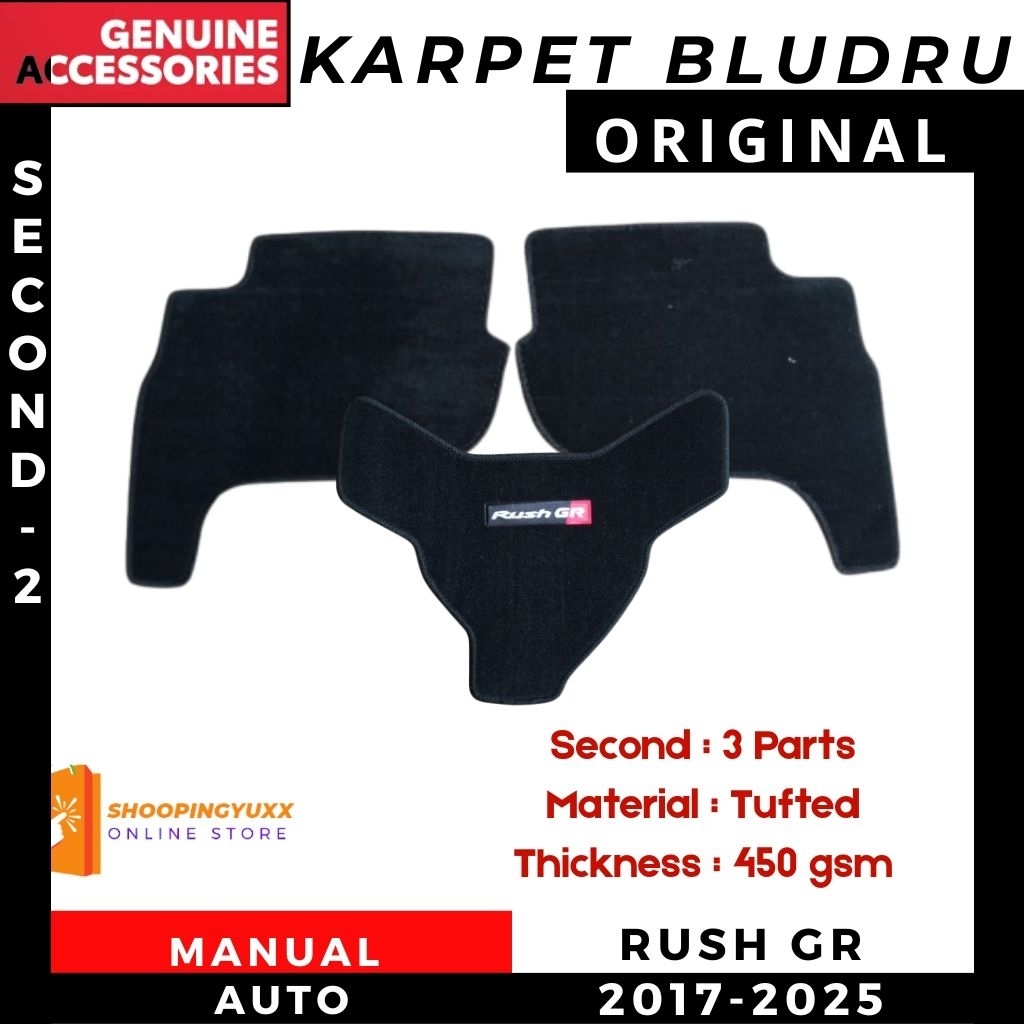 KARPET BLUDRU ALL RUSH/ TERIOS 2018 -2025