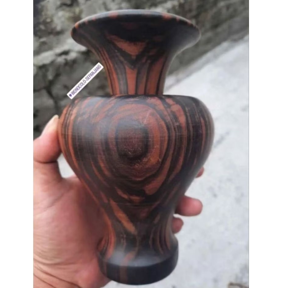 #vas lama #kayu guci #vintage lawas #hiasan pajangan #langka