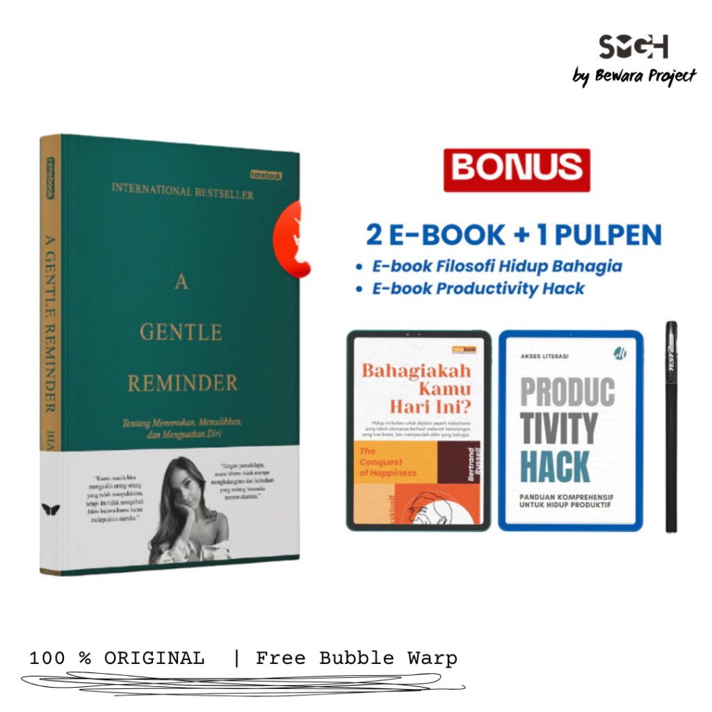 A Gentle Reminder – Bianca Sparacino – Eksklusif Hard Cover