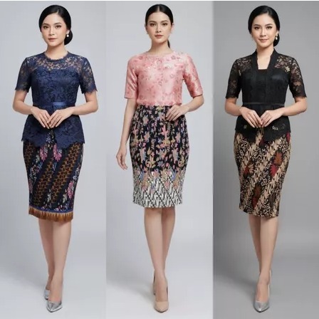 Rok Plisket Pendek /rok pesta /rok batik /rok mini / rok terbaru /bawahan kebaya pendek