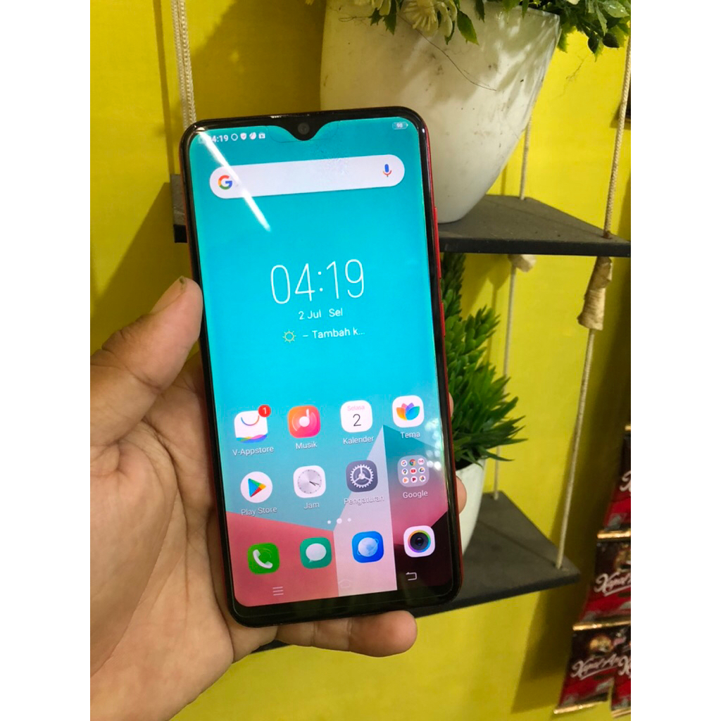 Vivo Y93 kondisi normal siap pake mulus handphone second berkualitas