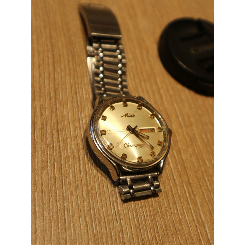 Vintage Mido Commander Chronometer Datoday