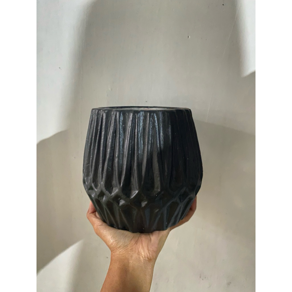 Pot gerabah - pot bunga - pot aesthetic - KHUSUS INSTANT