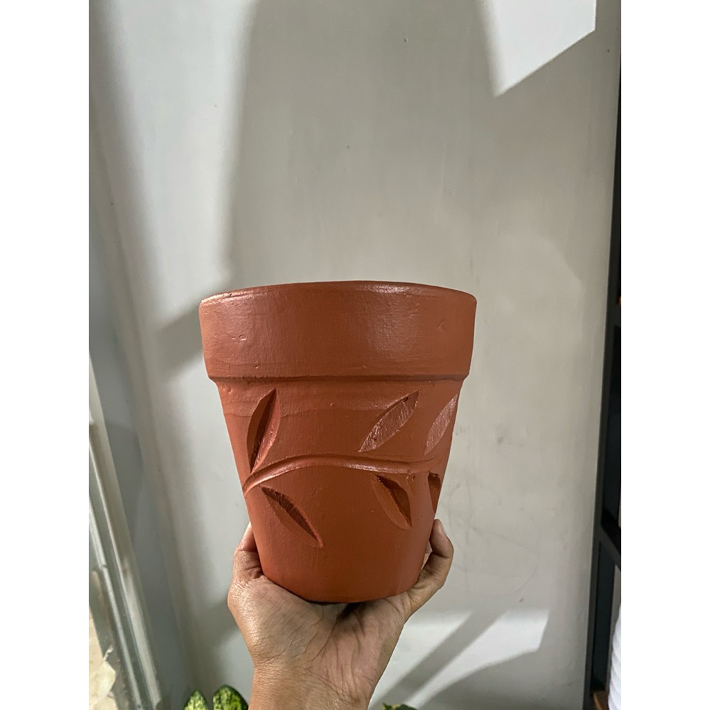 Pot gerabah - pot bunga - KHUSUS INSTANT