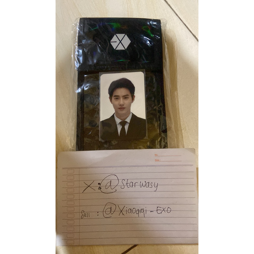 Suho exo tihol photocard