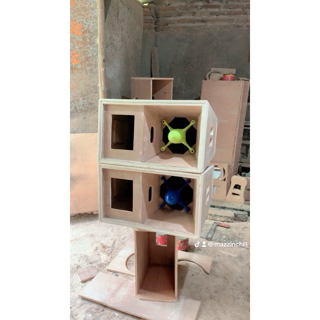 Box GC Custom  8inch Pakai Rudal & Tanpa Rudal