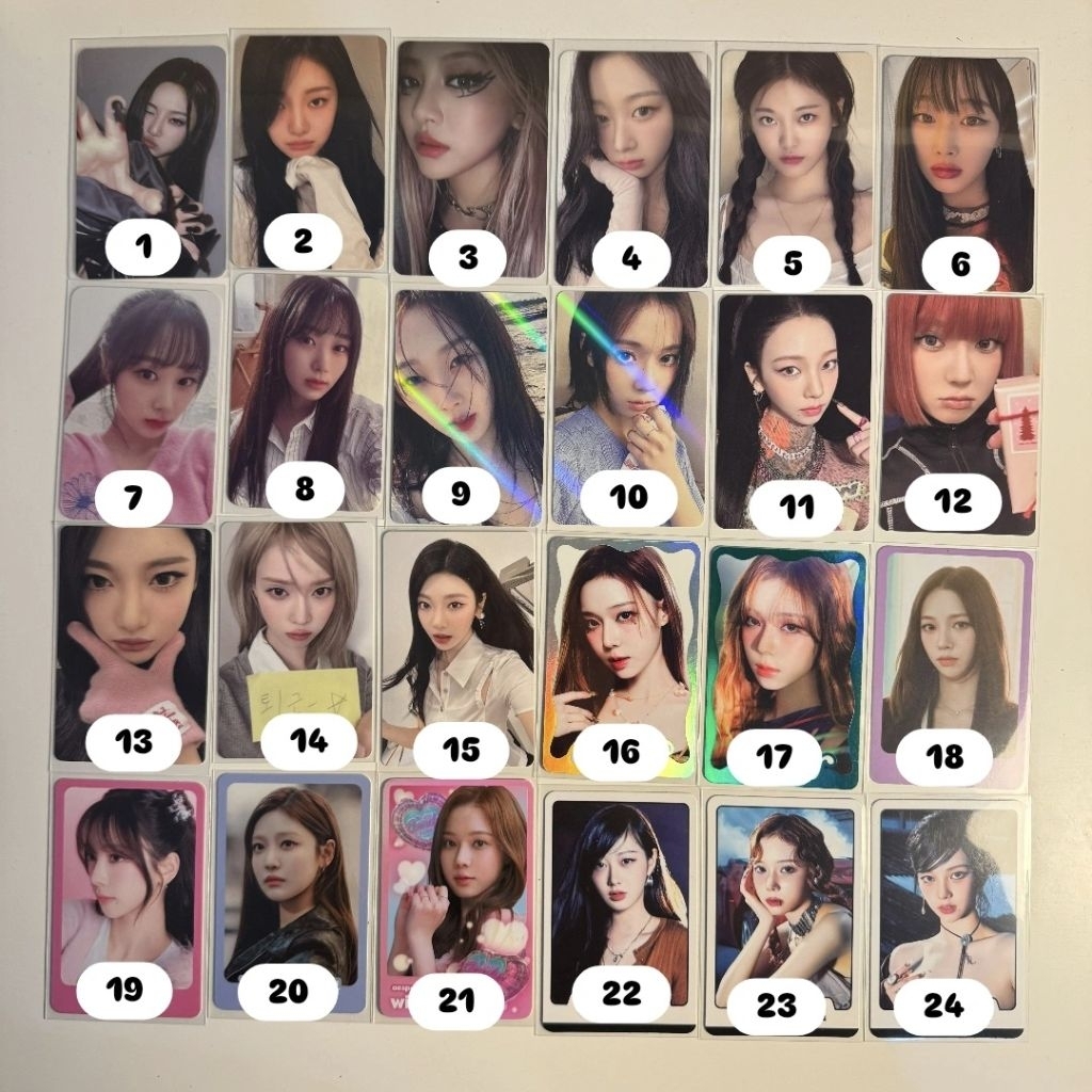 PHOTOCARD AESPA OFFICIAL