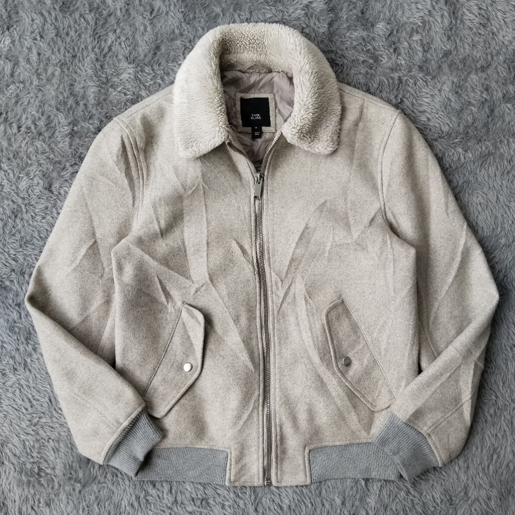 River Island Harrington Wool Jacket