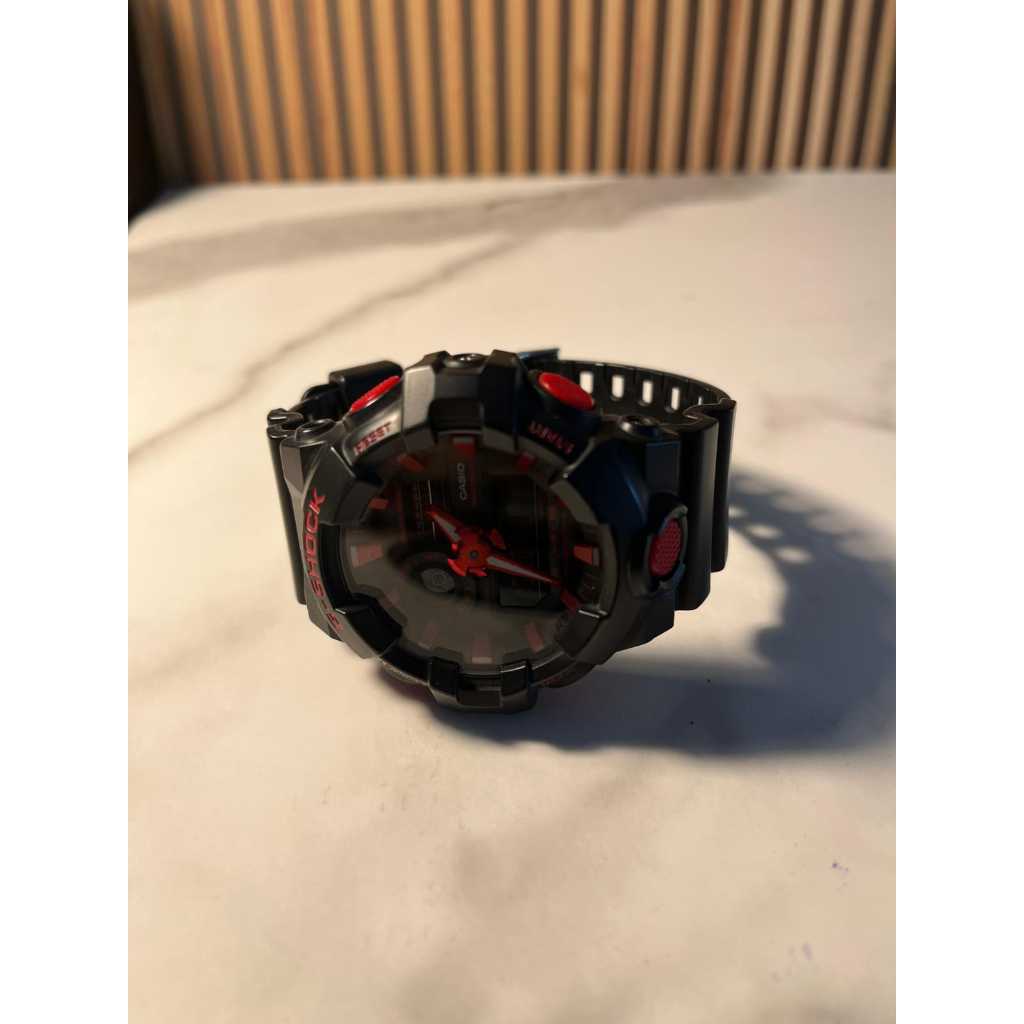 Jam Tangan Casio G-Shock GA-700 BNR Ignite Red Black Resin