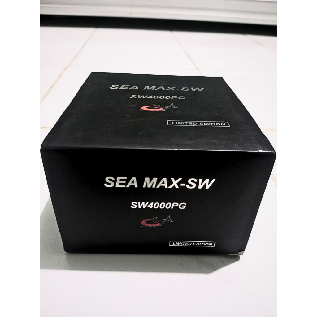 2ND SECOND BEKAS REEL G-TECH SW 4000 PG LIMITED EDITION LIKE NEW MURAH LENGKAP DUS