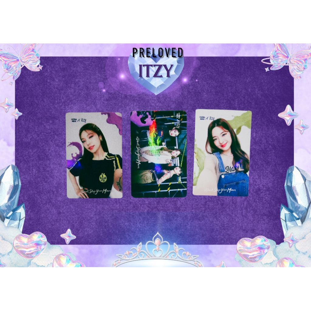 (READY) PHOTOCARD OFFICIAL ITZY|ULTRAMILK X ITZY