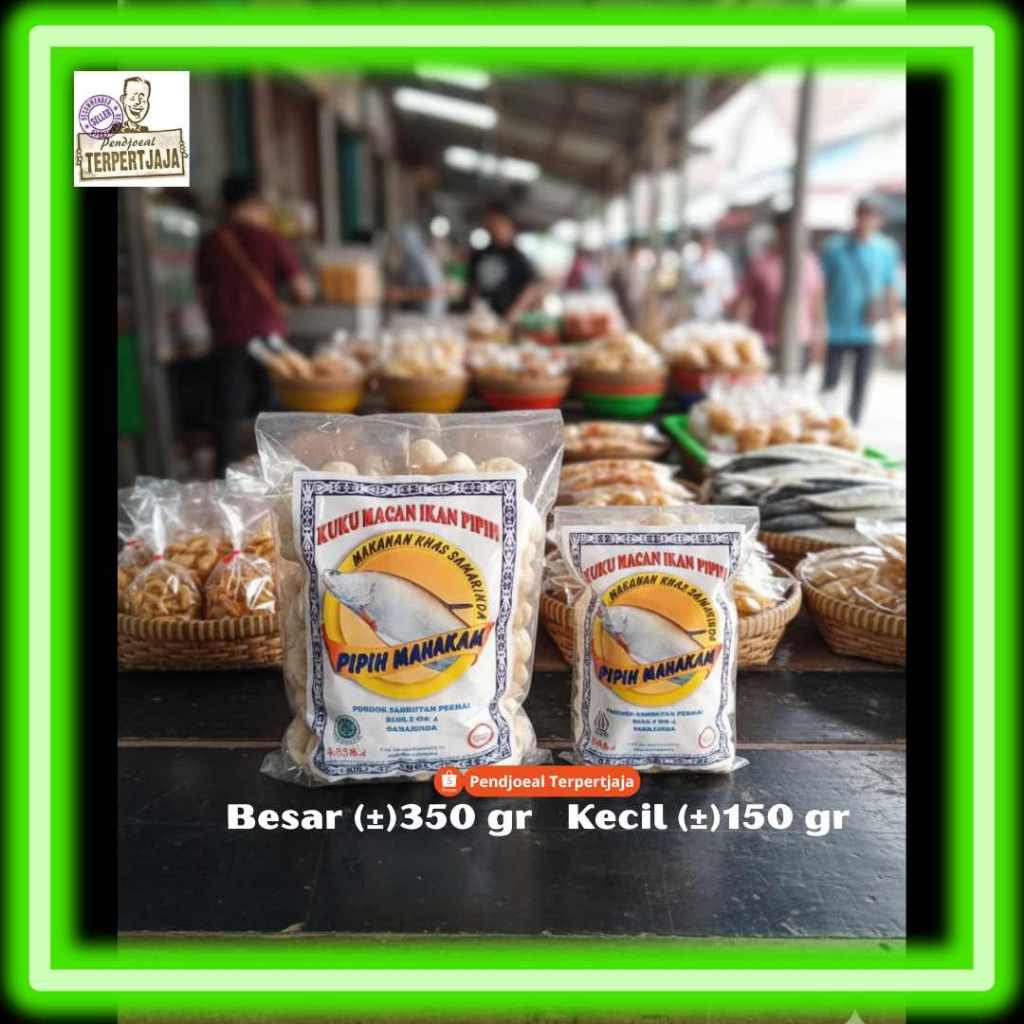 Amplang Pipih Mahakam Kuku Macan Ikan Belida