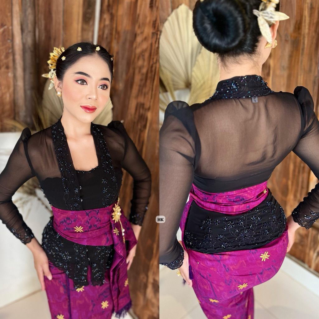 kebaya Bordir   payet Jepang