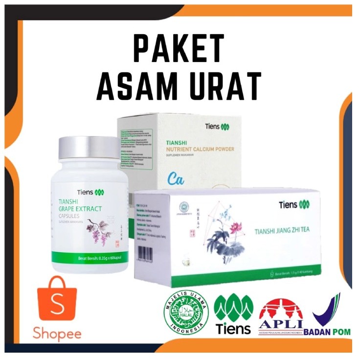 Tiens Paket Asam Urat Original