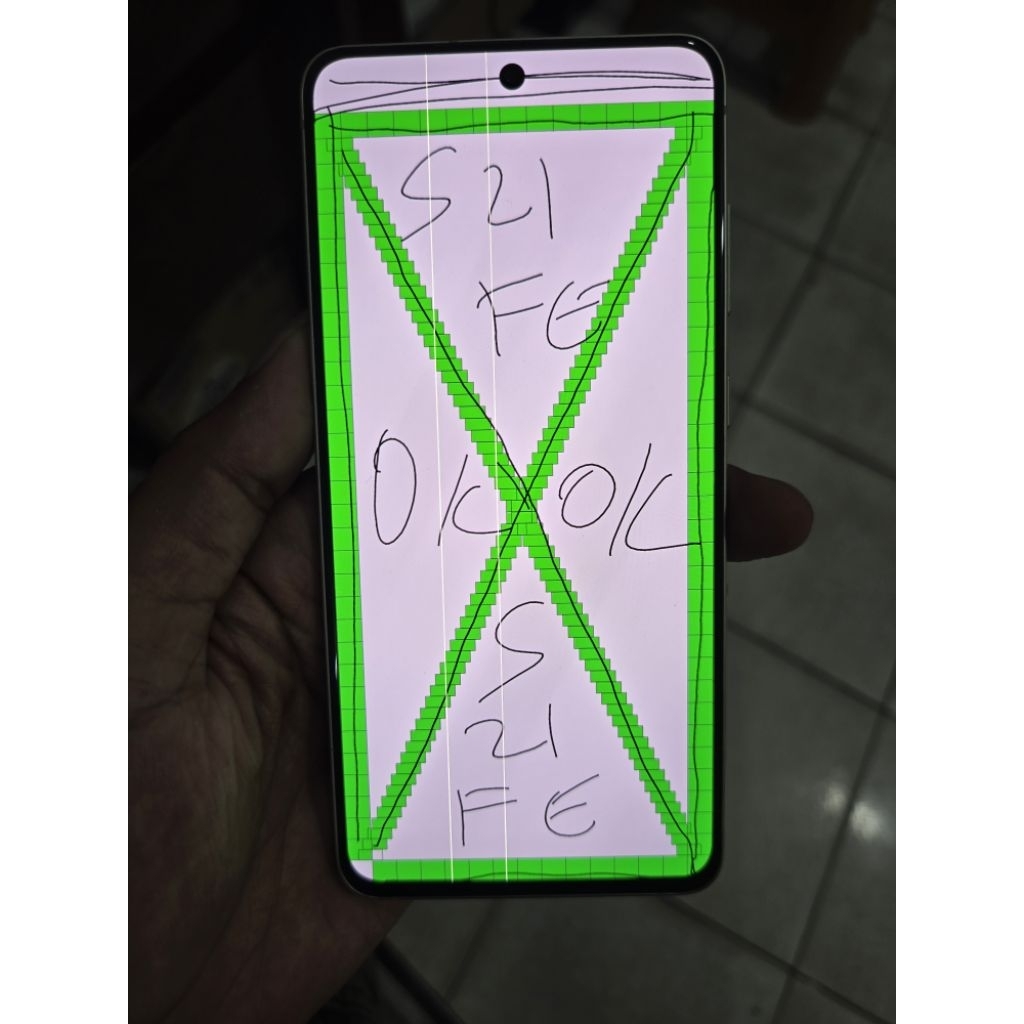 LCD COPOTAN SAMSUNG S21FE ORIGINAL