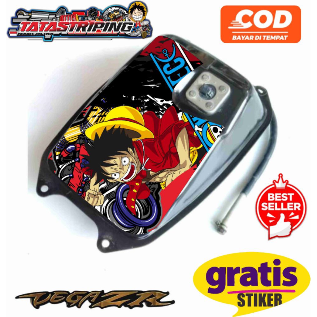 stiker tangki Vega RR Vega ZR stiker tangki bensin Yamaha Vega rr