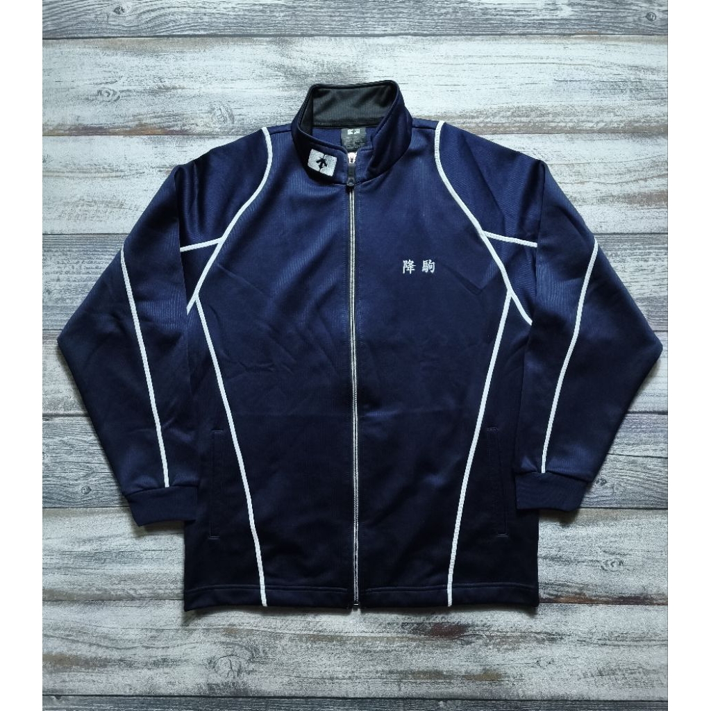 Jaket descente Tracktop sport system motoran hangout unisex navy branded