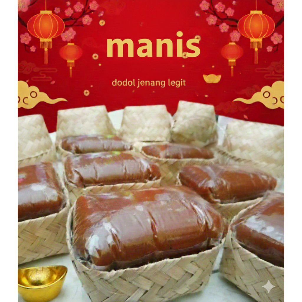 JENANG KETAN / DODOL gula jawa | 1KG | Asli Purbalingga Jenang Ketan Asli Jawa 1Kg | Dodol D'Lia Dod