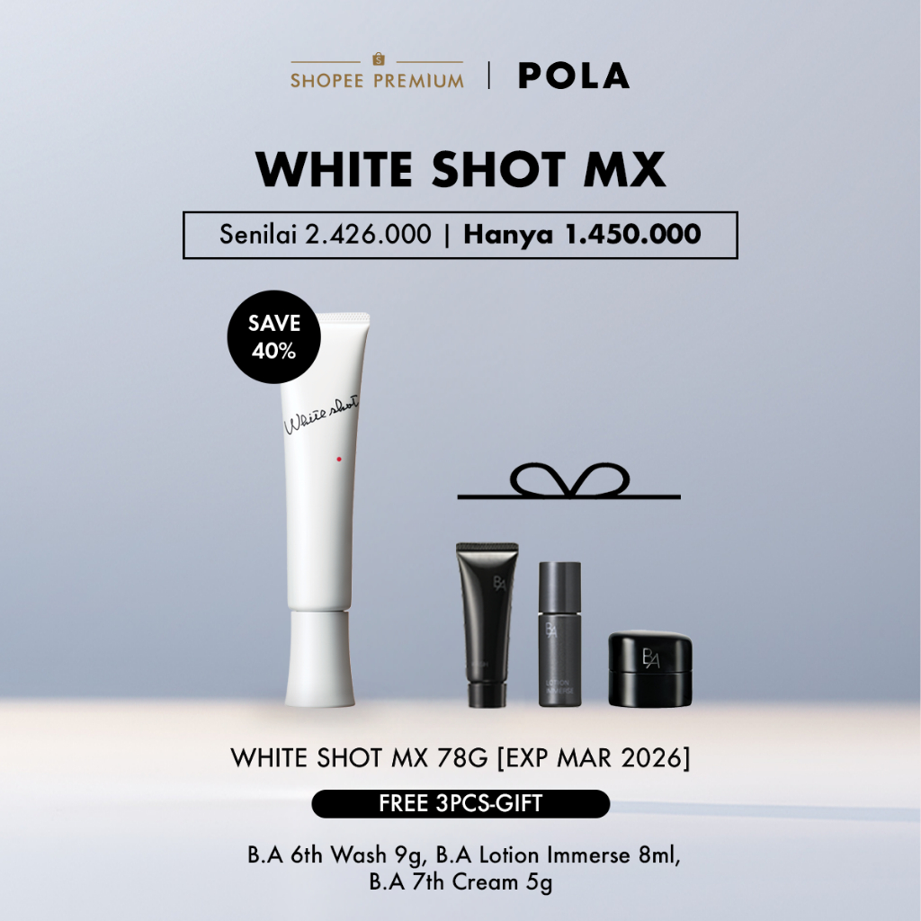 [DECEMBER EXCLUSIVE - HANYA 1-11 DEC] [EXP MAR 2026] POLA White Shot MX Facial Emulsion (SAVE 40%) -
