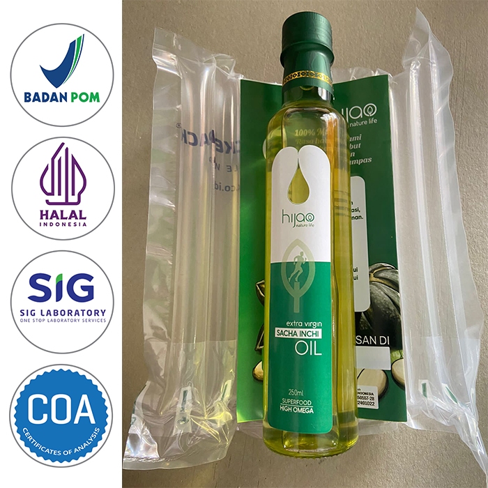Minyak Sacha Inchi Oil organik saca inci sacainci sanca ici 250ml - 100% murni original