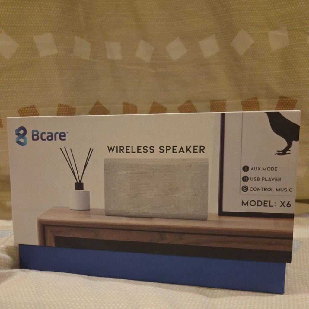 BCARE ISTAGE X6 ORIGINAL WIRELESS BLUETOOTH SPEAKER AKTIF RESMI AUDIO HP AUX