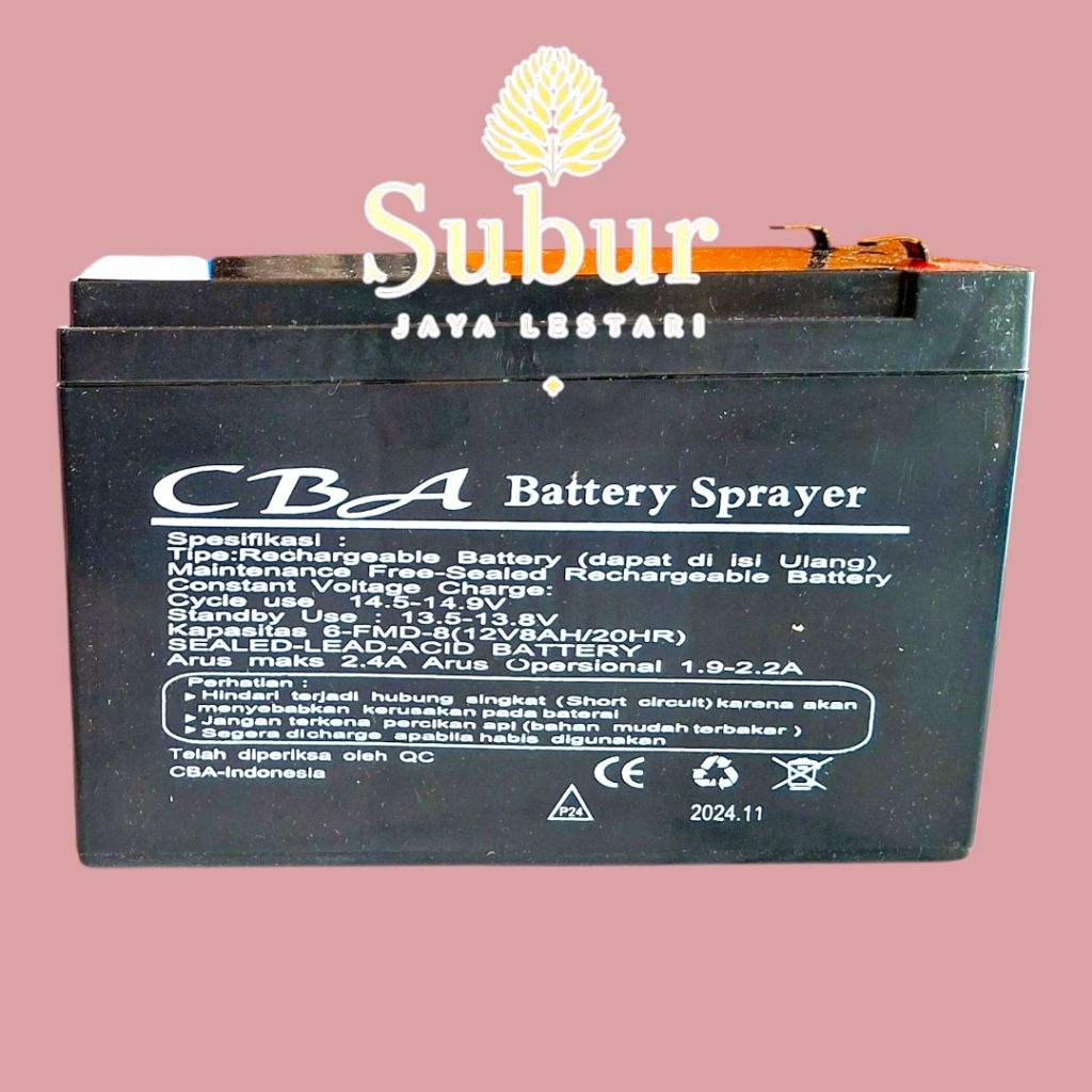 CBA Battery Sprayer-Aki Sprayer Elektrik (SJL)
