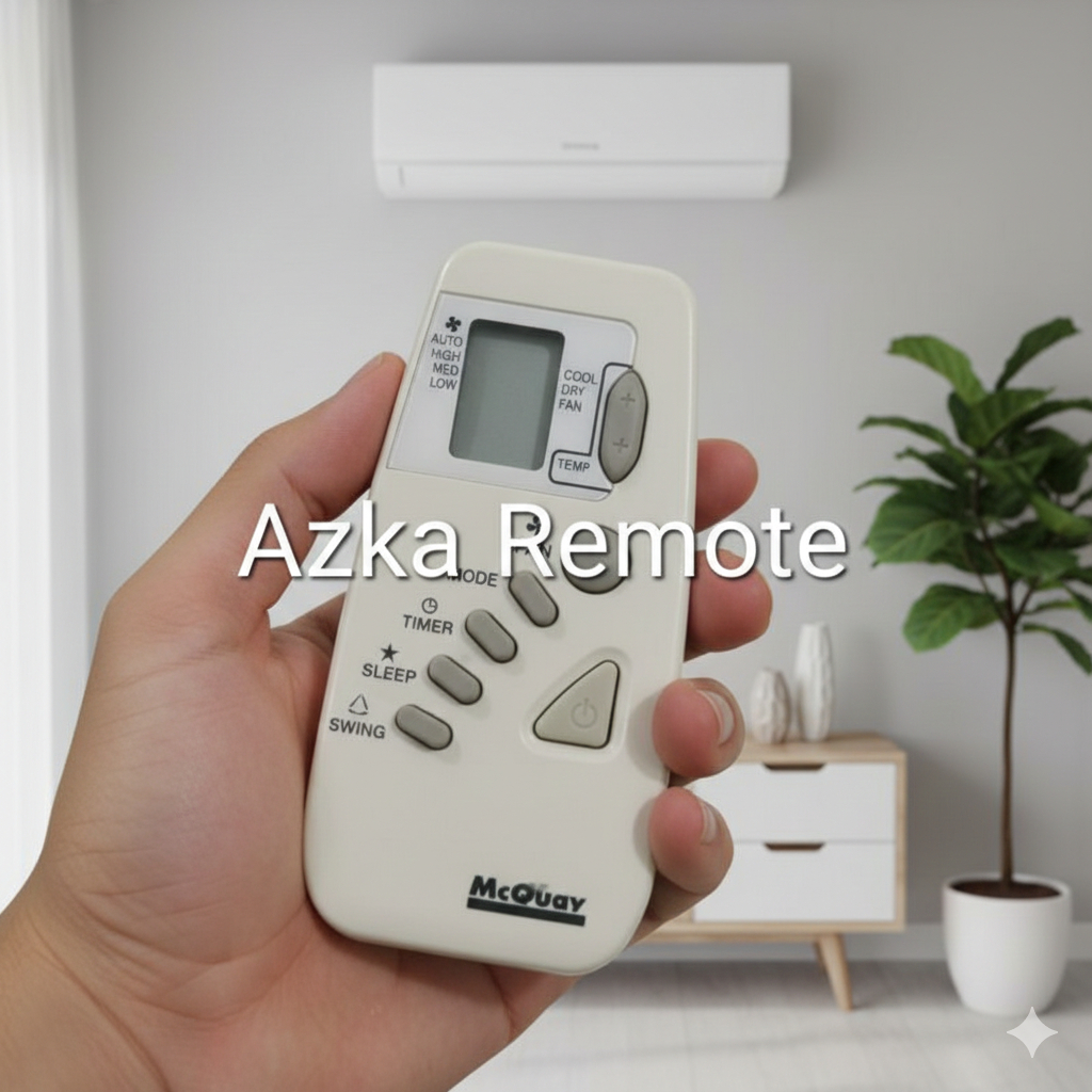 REMOTE REMOT AC MCQUAY MC QUAY ORIGINAL ASLI KOTAK