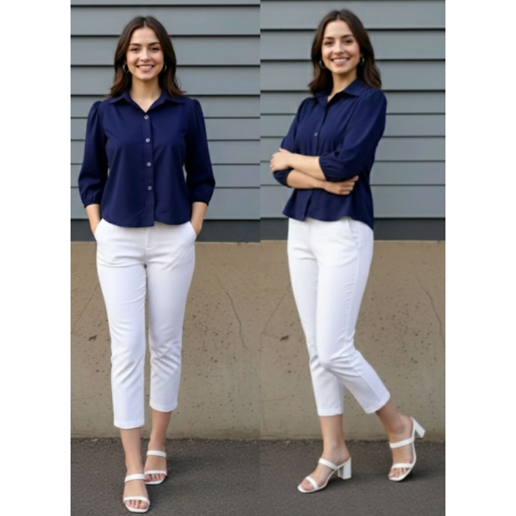 CROP TOP RAYON TWIL PREMIUM//ATASAN CROP WANITA