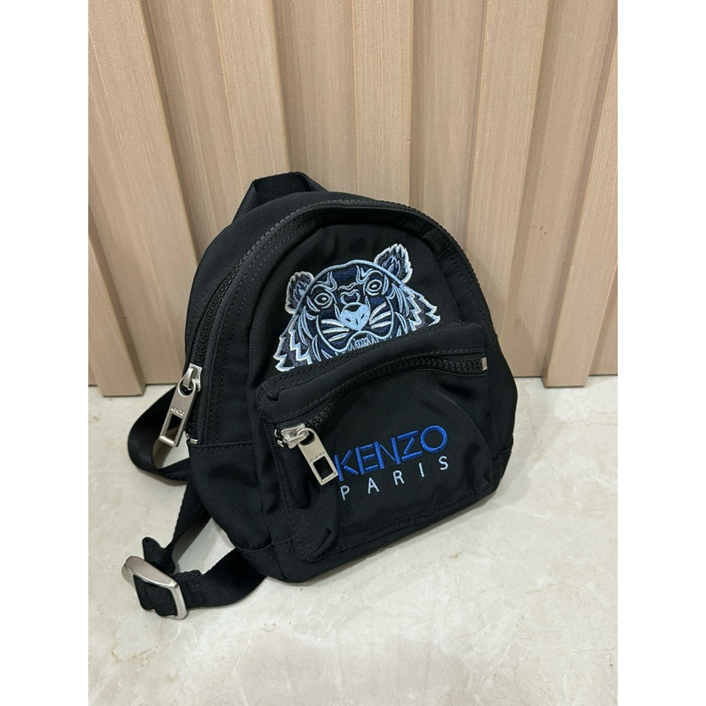 KENZO ORI Mini Canvas Kampus Tiger Backpack Bebeboo Preloved