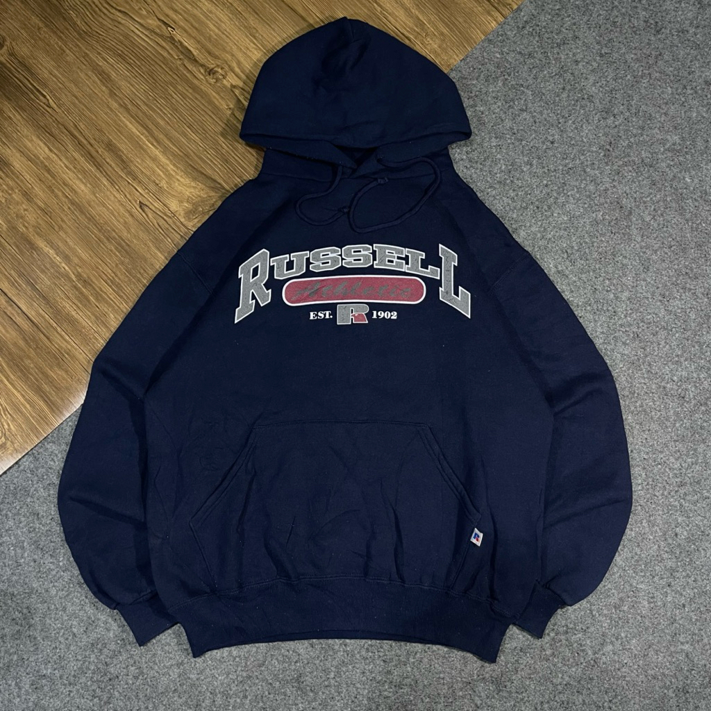 Hoodie Russel Athletic vintage 90s second