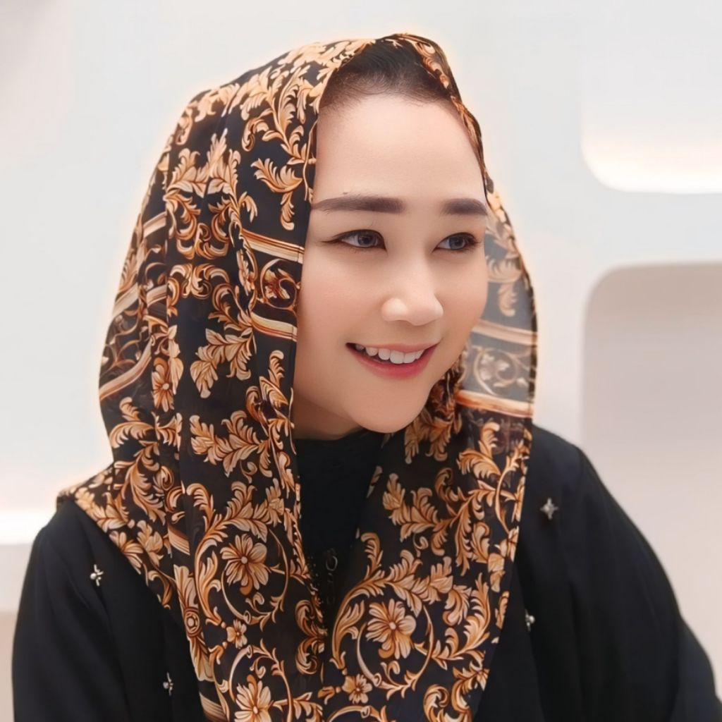 Alesha Hijab Instan Hoodie Ceruty Babydoll Motif