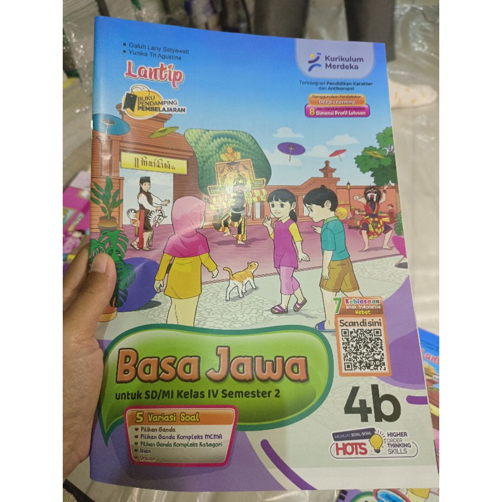 LKS SD/MI BAHASA JAWA KELAS 4 SEMESTER 2 KURIKULUM MERDEKA